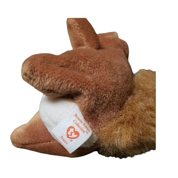 TY Beanie Babies Nuts The Squirrel • Plush - Picture 6 of 7